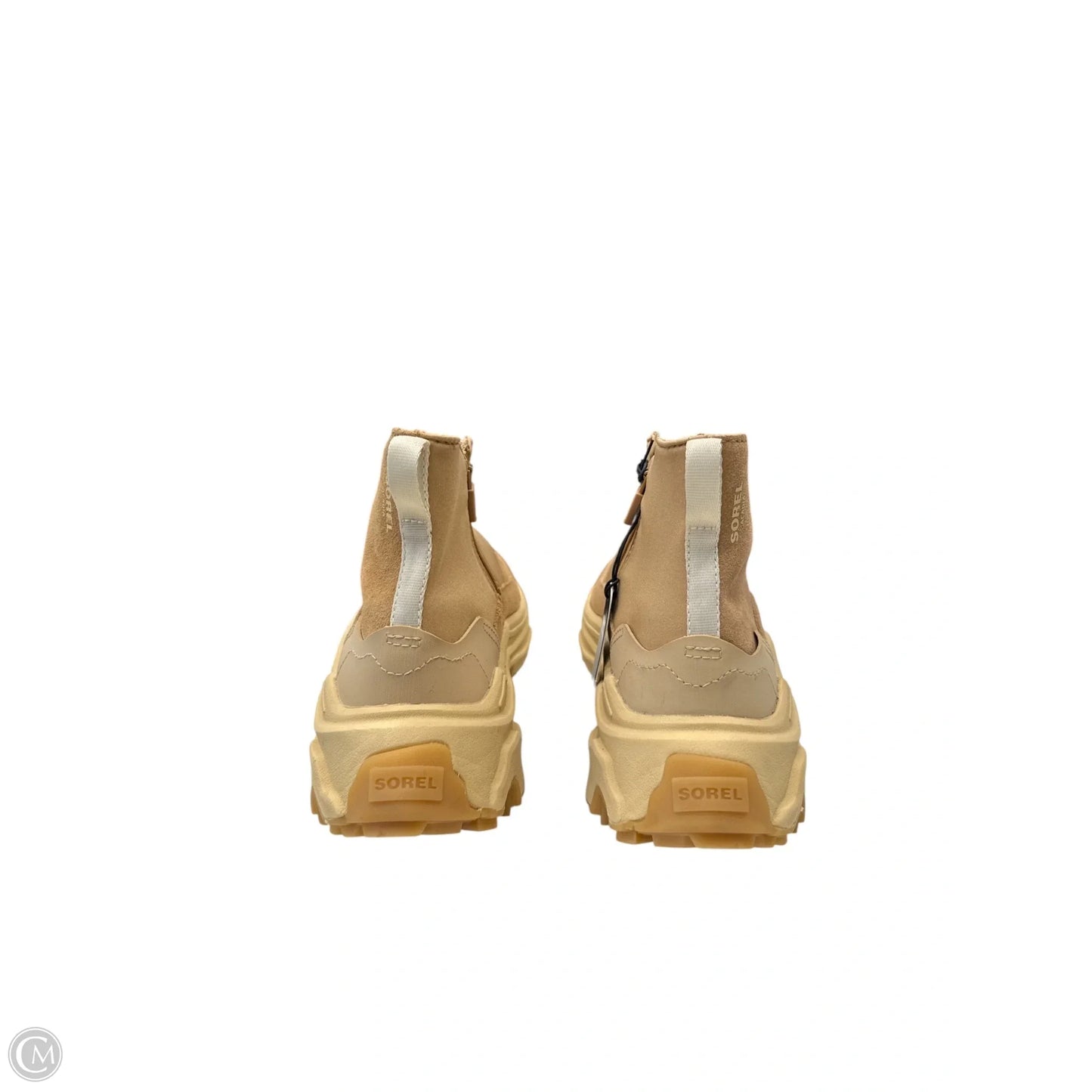 Boots Ankle Heels By Sorel In Tan, Size: 8