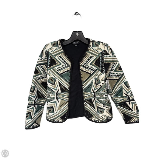 Blazer By Topshop In Black & Cream, Size: 2