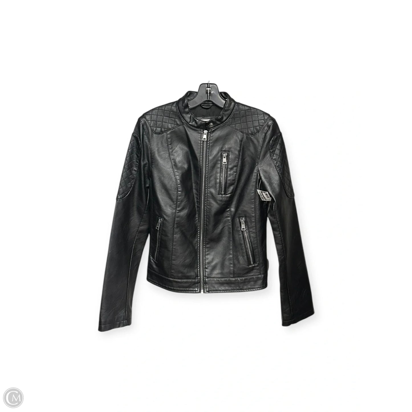 Jacket Moto By Levis In Black, Size: M