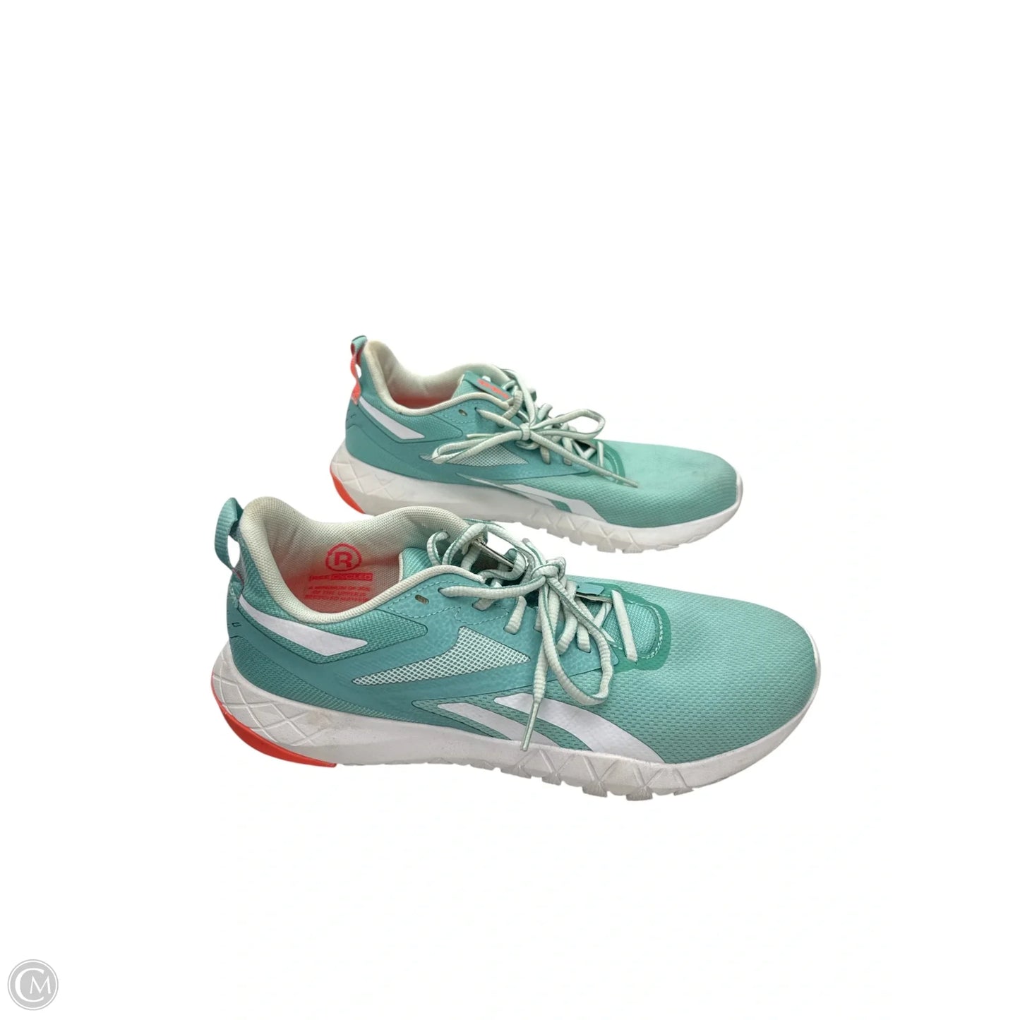 Shoes Athletic By Reebok In Aqua, Size: 10