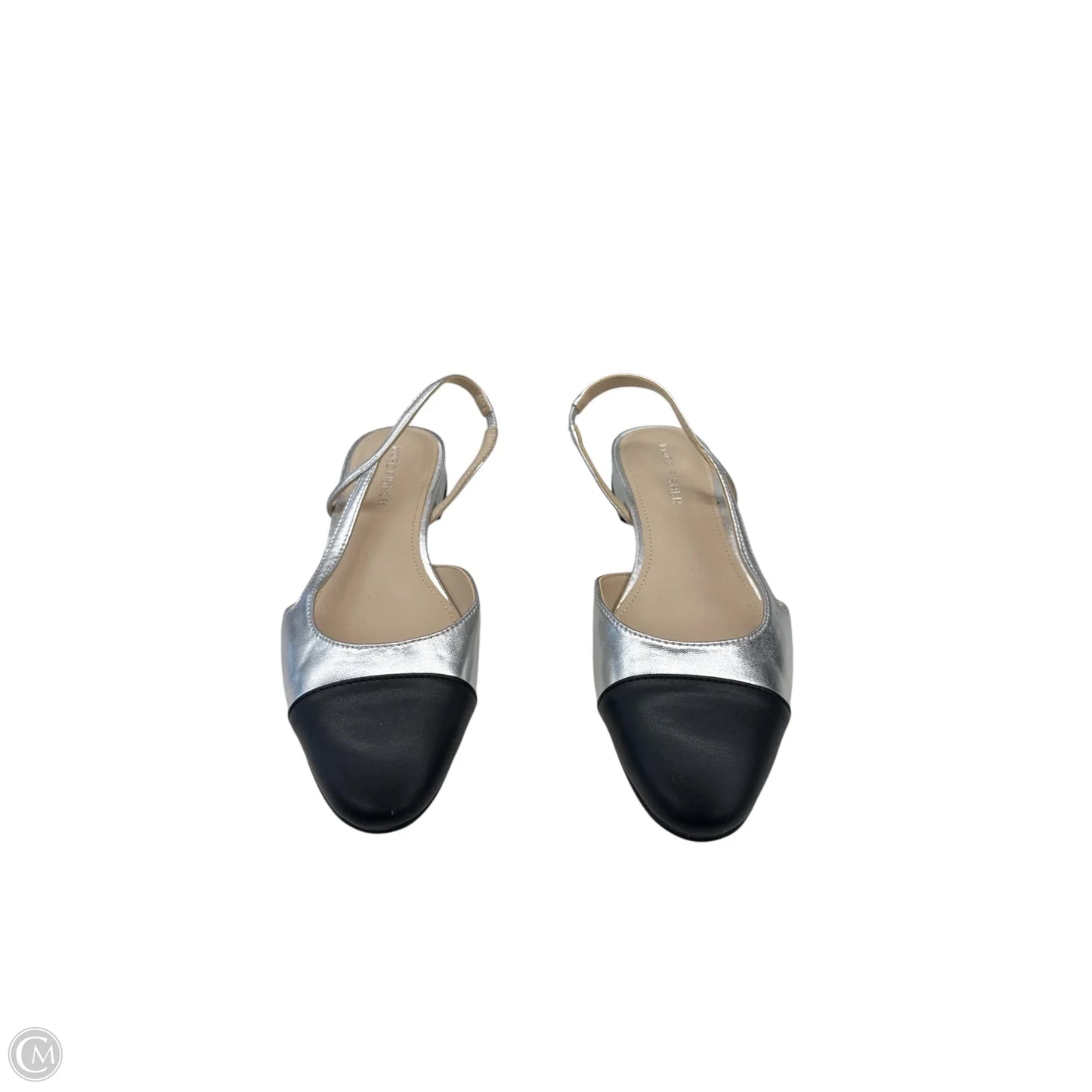 Shoes Flats By Marc Fisher In Black & Silver, Size: 6.5