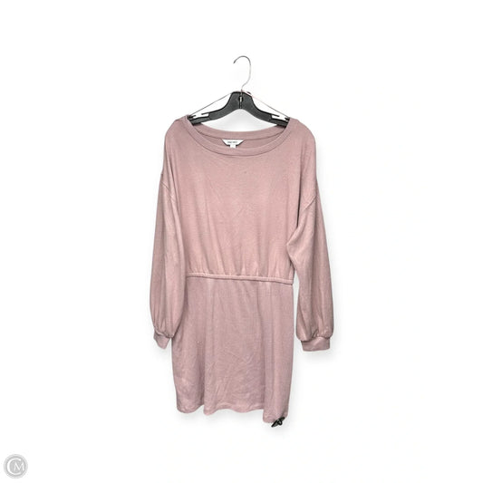 Dress Casual Midi By Nine West In Mauve, Size: Xl