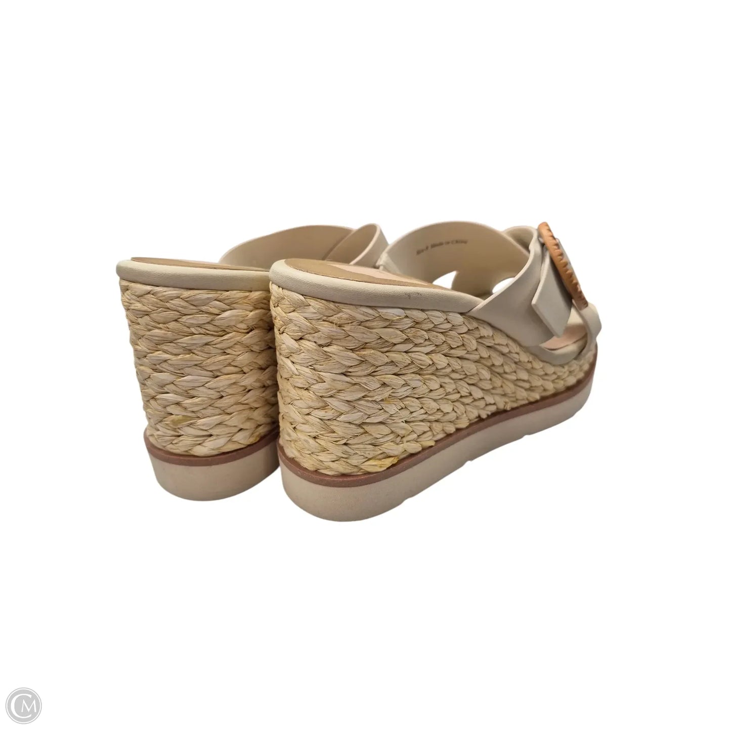 Shoes Heels Wedge By Dolce Vita In Cream, Size: 8