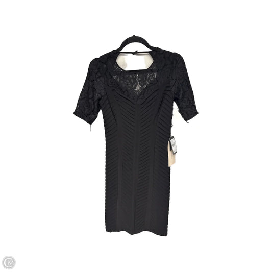Dress Party Midi By Adrianna Papell In Black, Size: 4