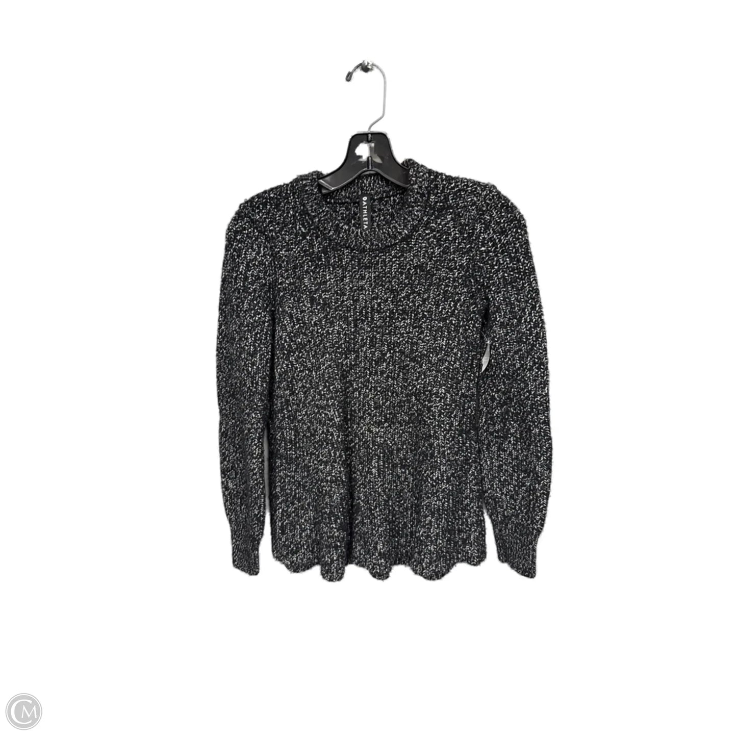 Sweater By Athleta In Black & White, Size: S