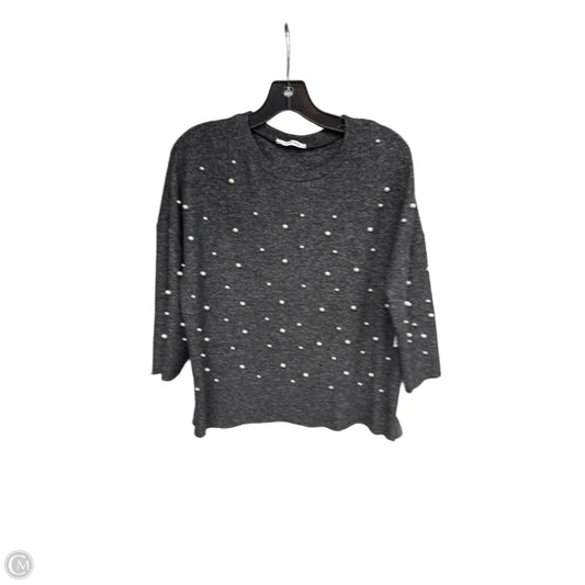 Sweater By Zara In Grey, Size: S