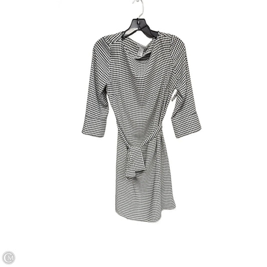 Dress Casual Midi By H&m In Checkered Pattern, Size: 8