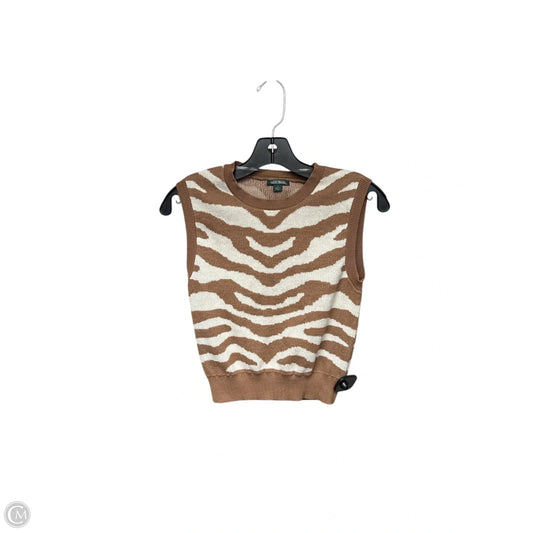 Top Sleeveless By Wild Fable In Animal Print, Size: S