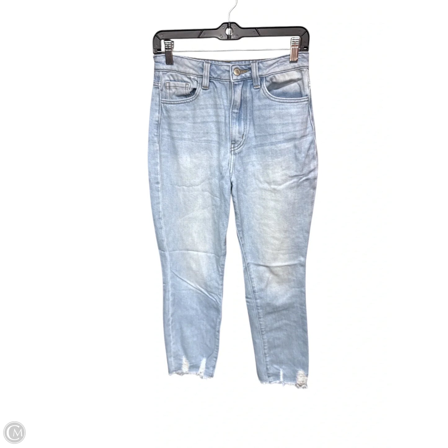 Jeans Straight By Kancan In Blue Denim, Size: 24