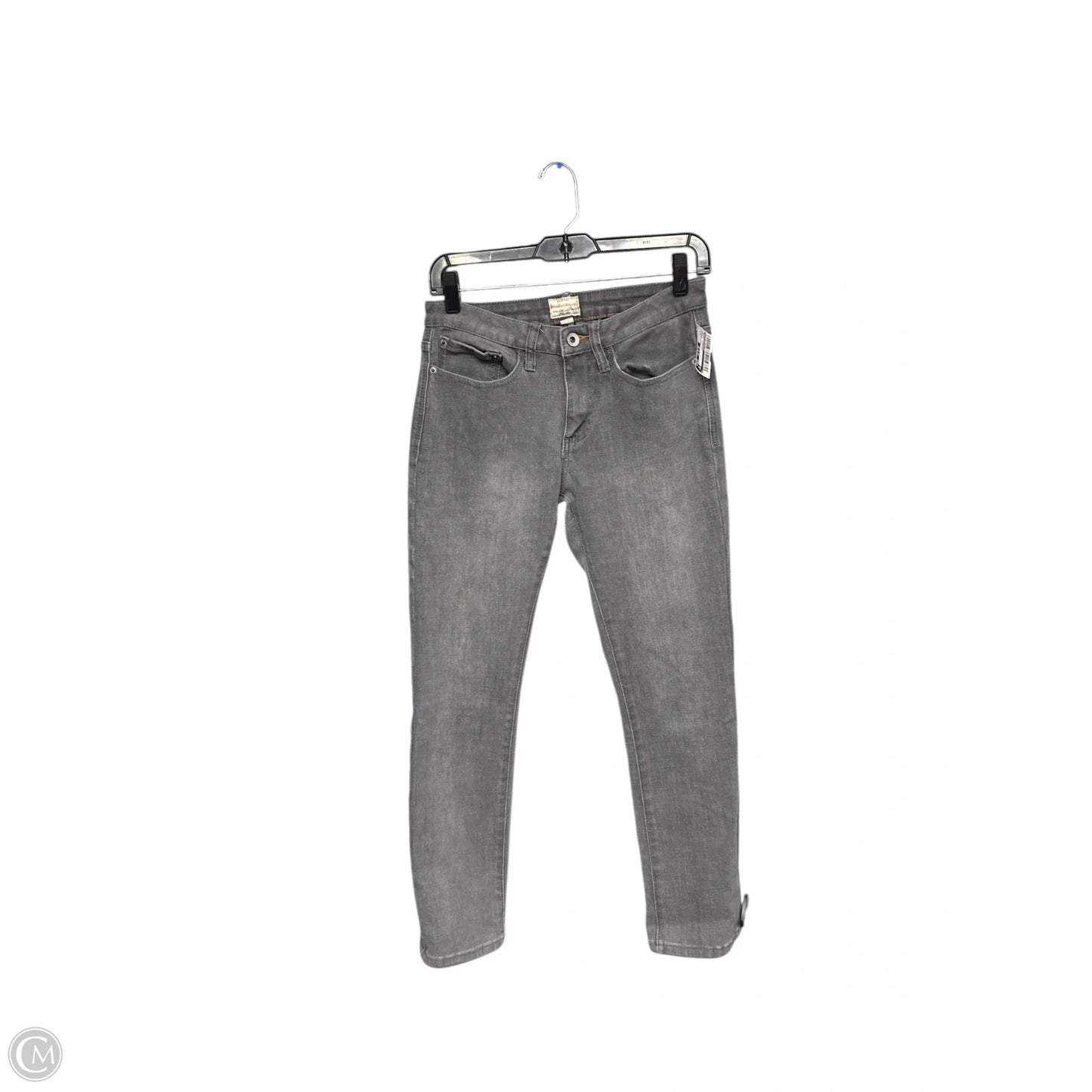 Jeans Straight By Weatherproof In Grey, Size: 4