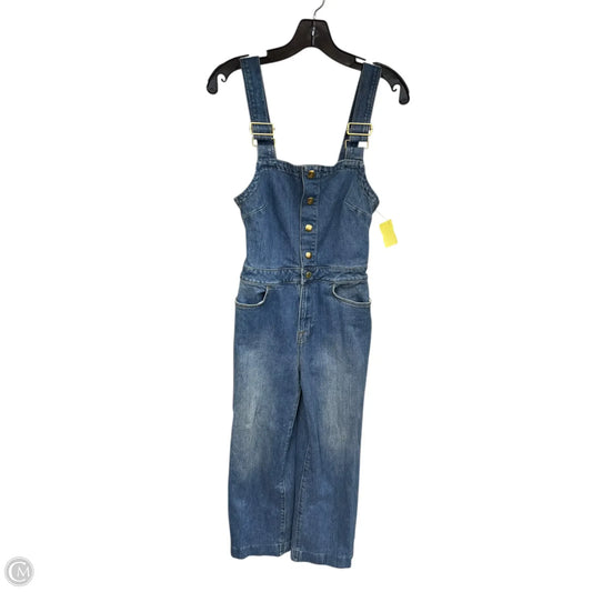 Overalls By Frame In Blue Denim, Size: Xs