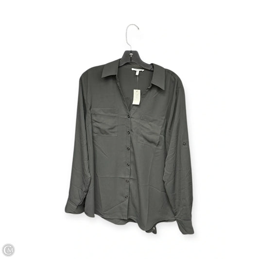 Top Long Sleeve By Maurices In Grey, Size: L