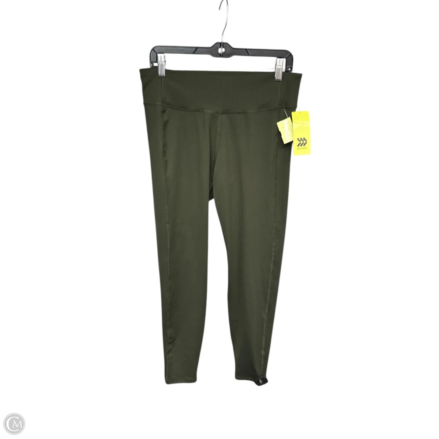 Athletic Leggings By All In Motion In Green, Size: L