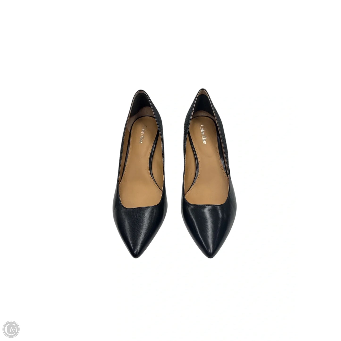 Shoes Heels Kitten By Calvin Klein In Black, Size: 7.5