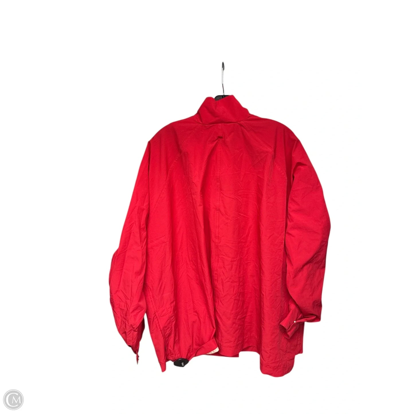 Jacket Windbreaker By Fabletics In Red, Size: S