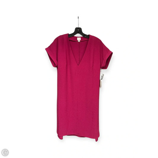Dress Casual Midi By A New Day In Pink, Size: M