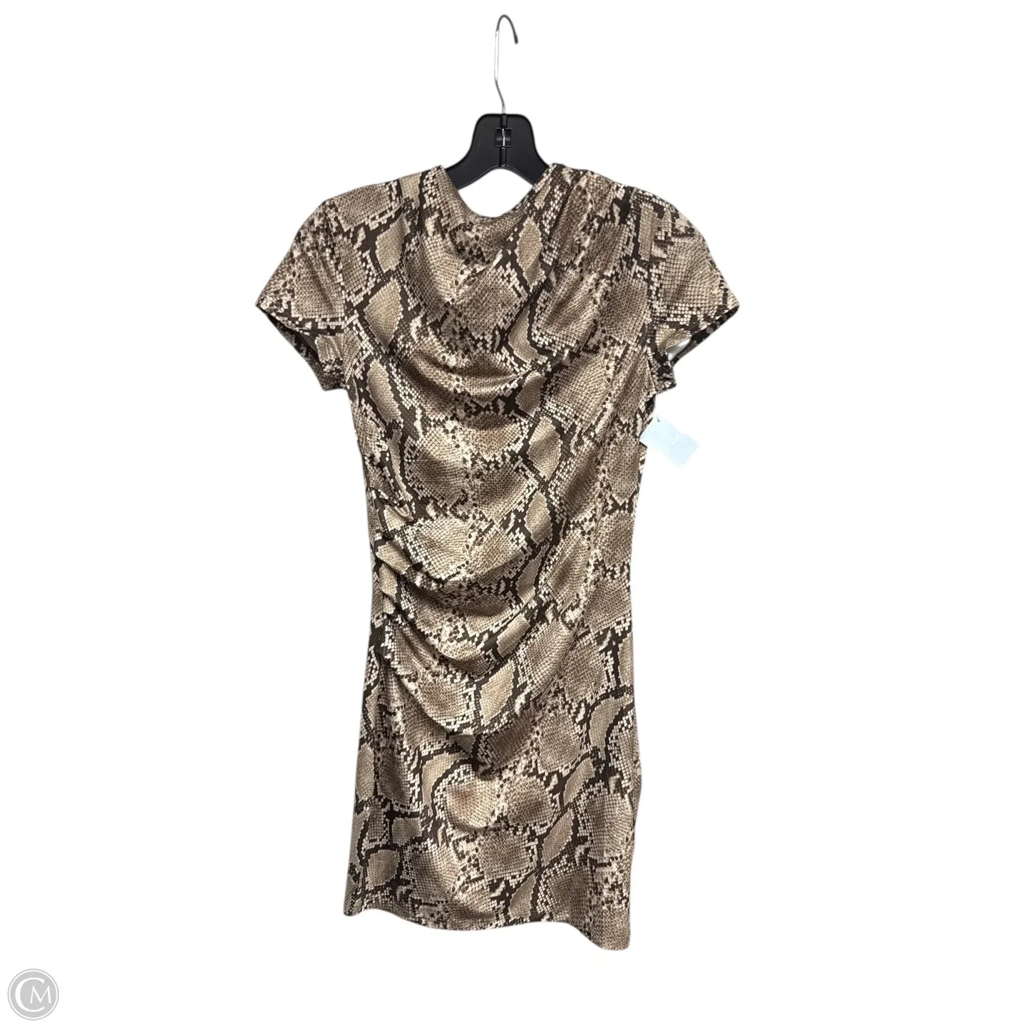 Dress Casual Short By Divided In Snakeskin Print, Size: S
