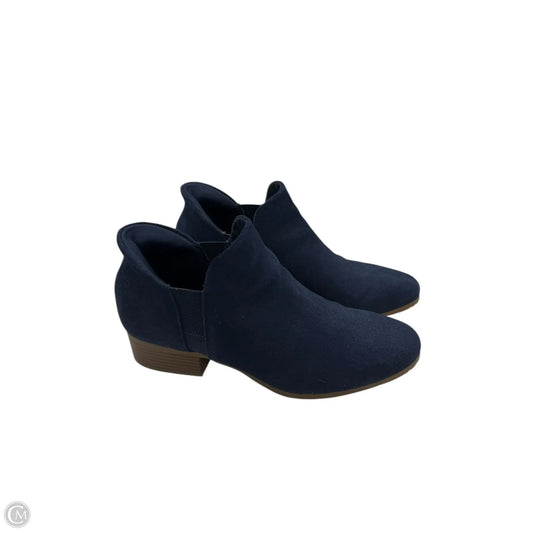 Boots Ankle Flats By Kenneth Cole In Blue, Size: 8