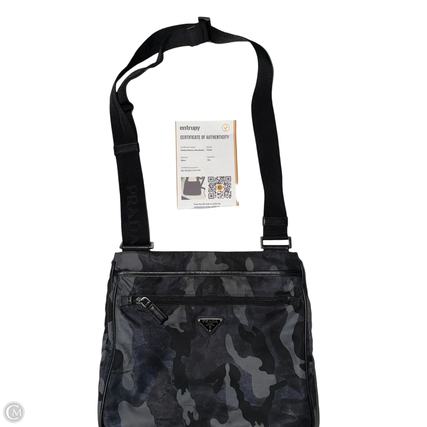 Crossbody Luxury Designer By Prada, Size: Medium