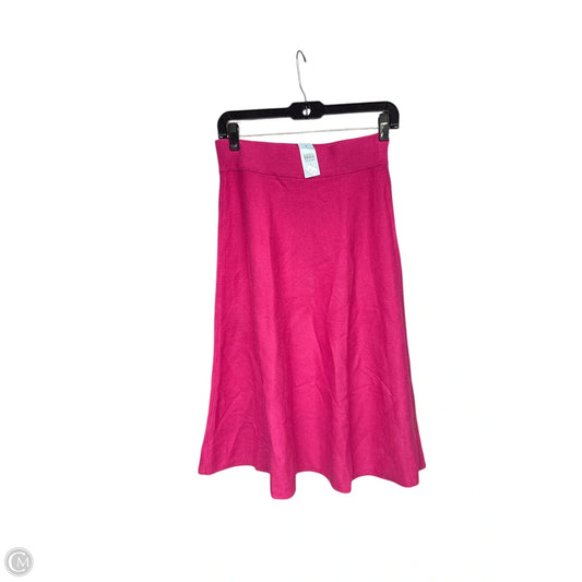 Skirt Maxi By Ann Taylor In Pink, Size: Sp