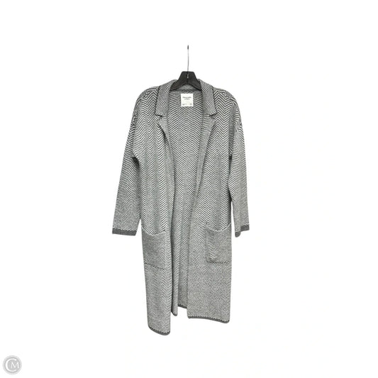 Coat Other By Abercrombie And Fitch In Grey & White, Size: M