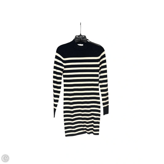 Dress Casual Midi By Everlane In Striped Pattern, Size: M