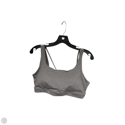 Athletic Bra By Athleta In Grey, Size: L
