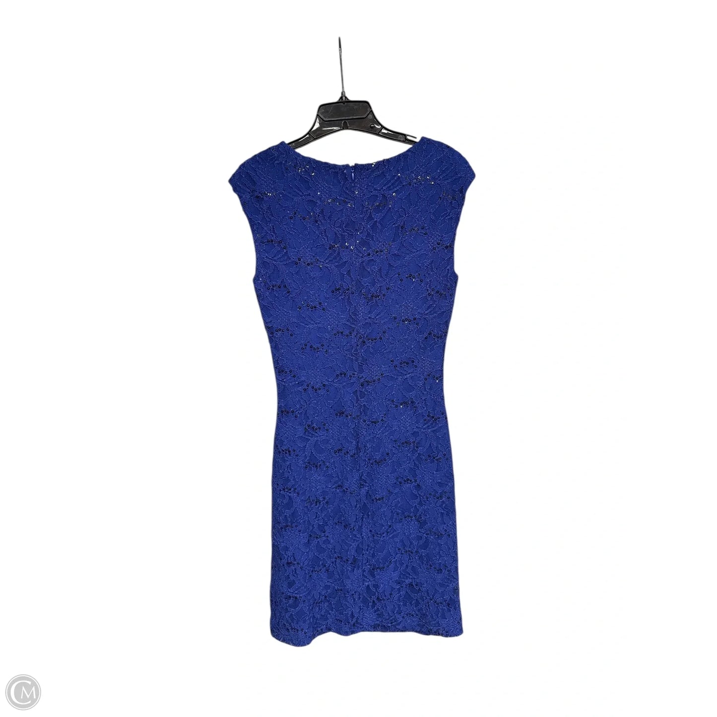 Dress Party Midi By Lauren By Ralph Lauren In Blue, Size: 8