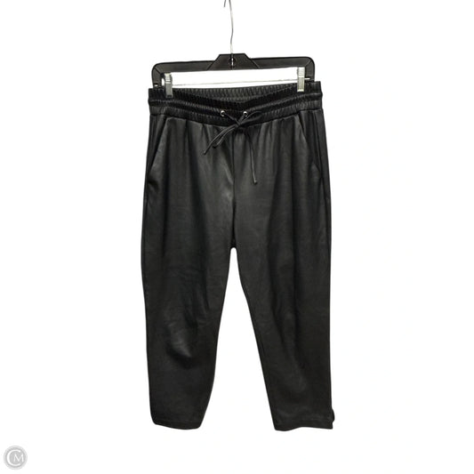 Pants Cropped By Loft In Black, Size: Mp