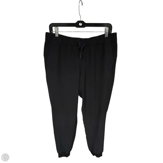 Athletic Pants By Lululemon In Black, Size: L