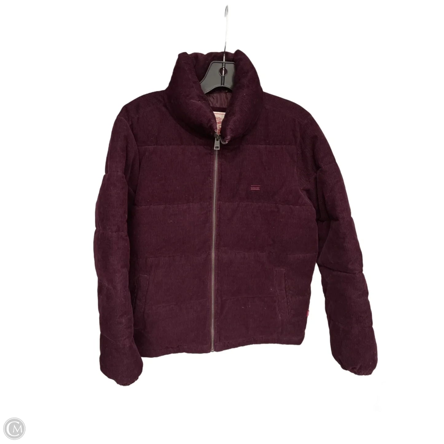 Coat Puffer & Quilted By Levis In Purple, Size: S