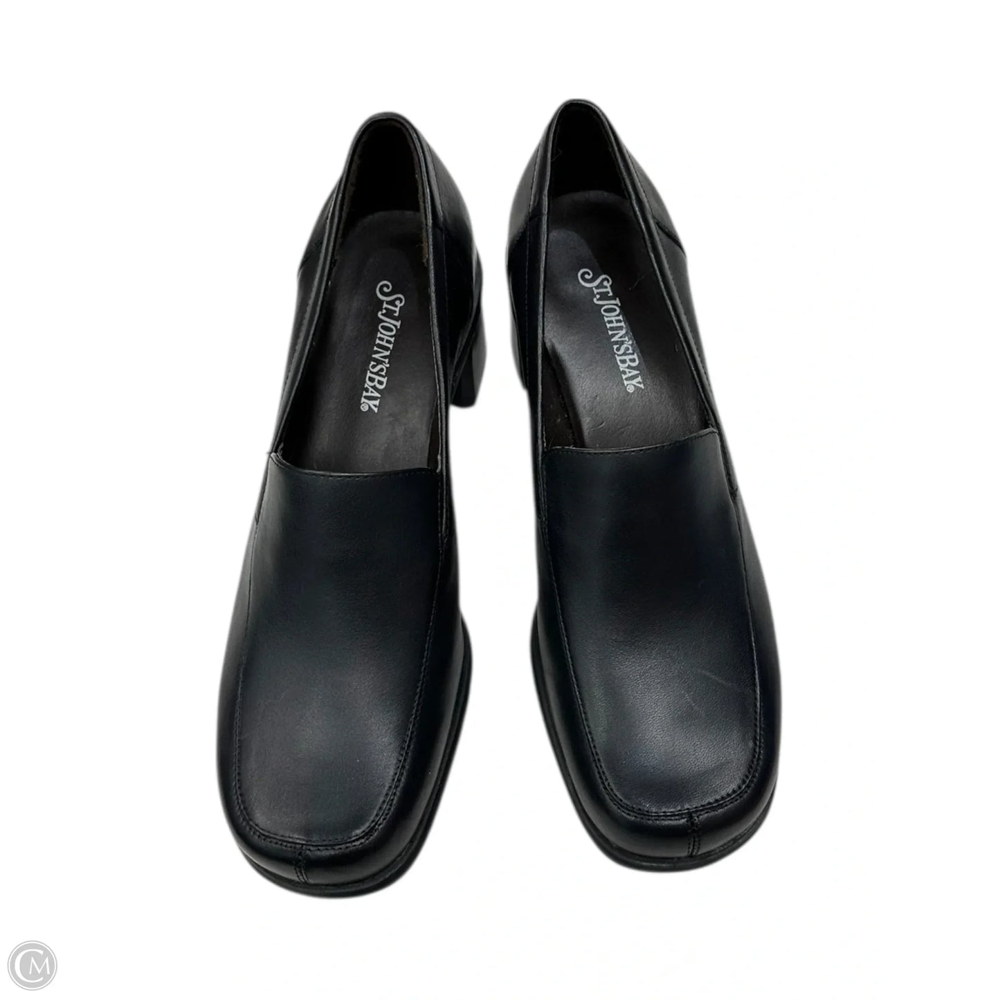 Shoes Heels Block By St Johns Bay In Black, Size: 7.5