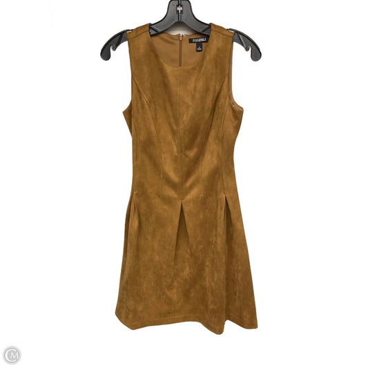 Dress Casual Midi By Roz And Ali In Brown, Size: 2