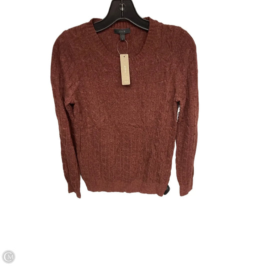 Sweater By J. Crew In Maroon, Size: S