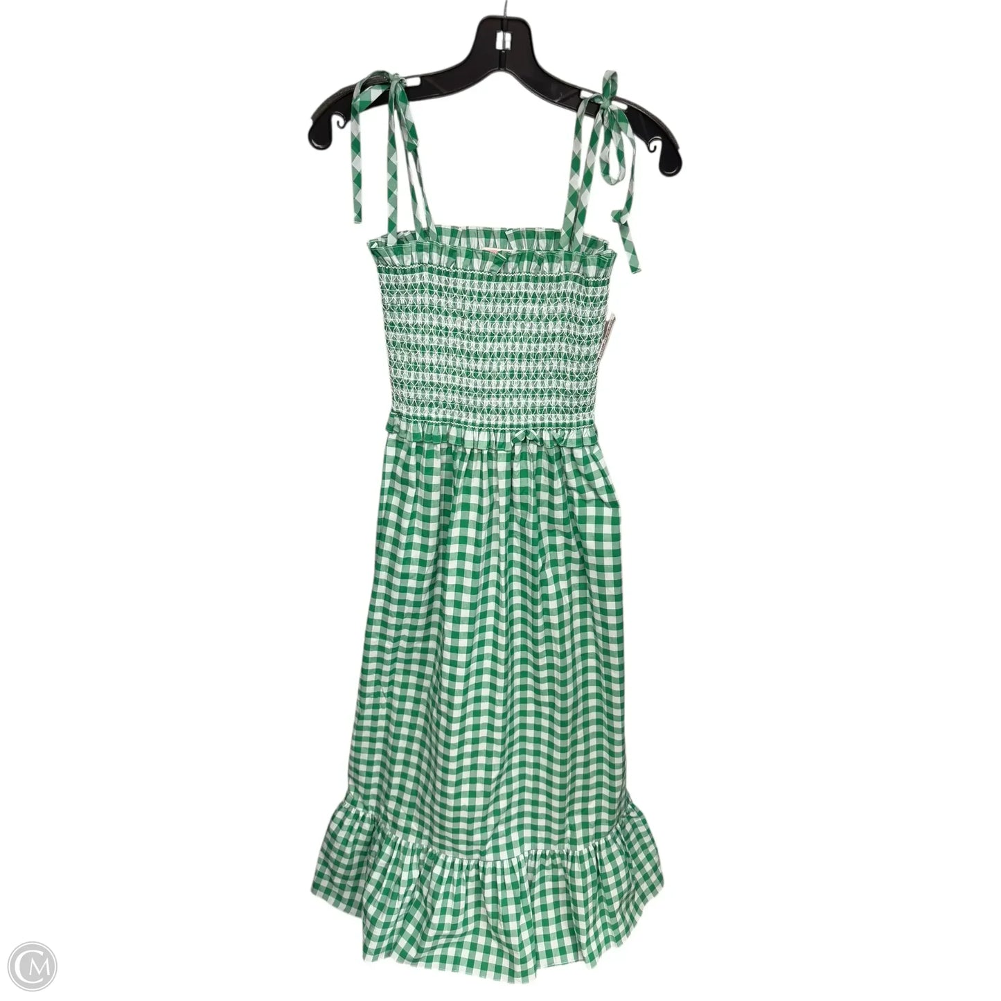 Dress Designer By Kate Spade In Checkered Pattern, Size: S