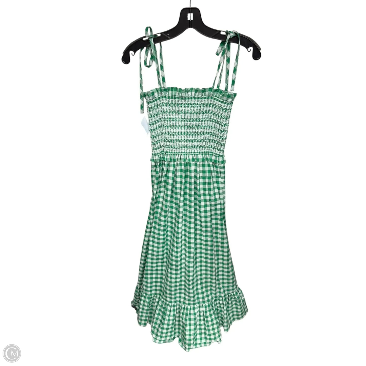 Dress Designer By Kate Spade In Checkered Pattern, Size: S
