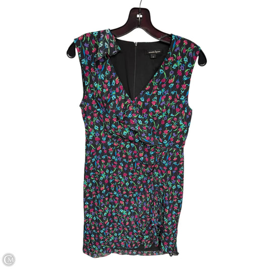 Dress Casual Midi By Nanette Lepore In Black & Pink, Size: 2