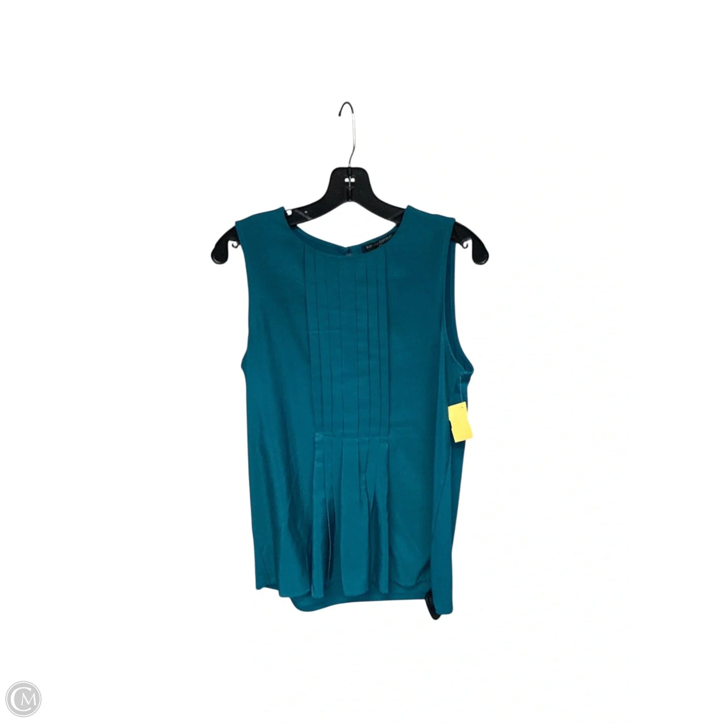 Top Sleeveless By Banana Republic In Teal, Size: S