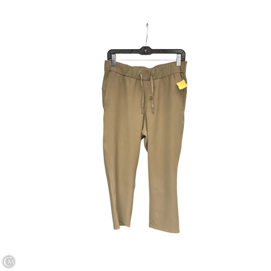 Capris By Lululemon In Tan, Size: 8