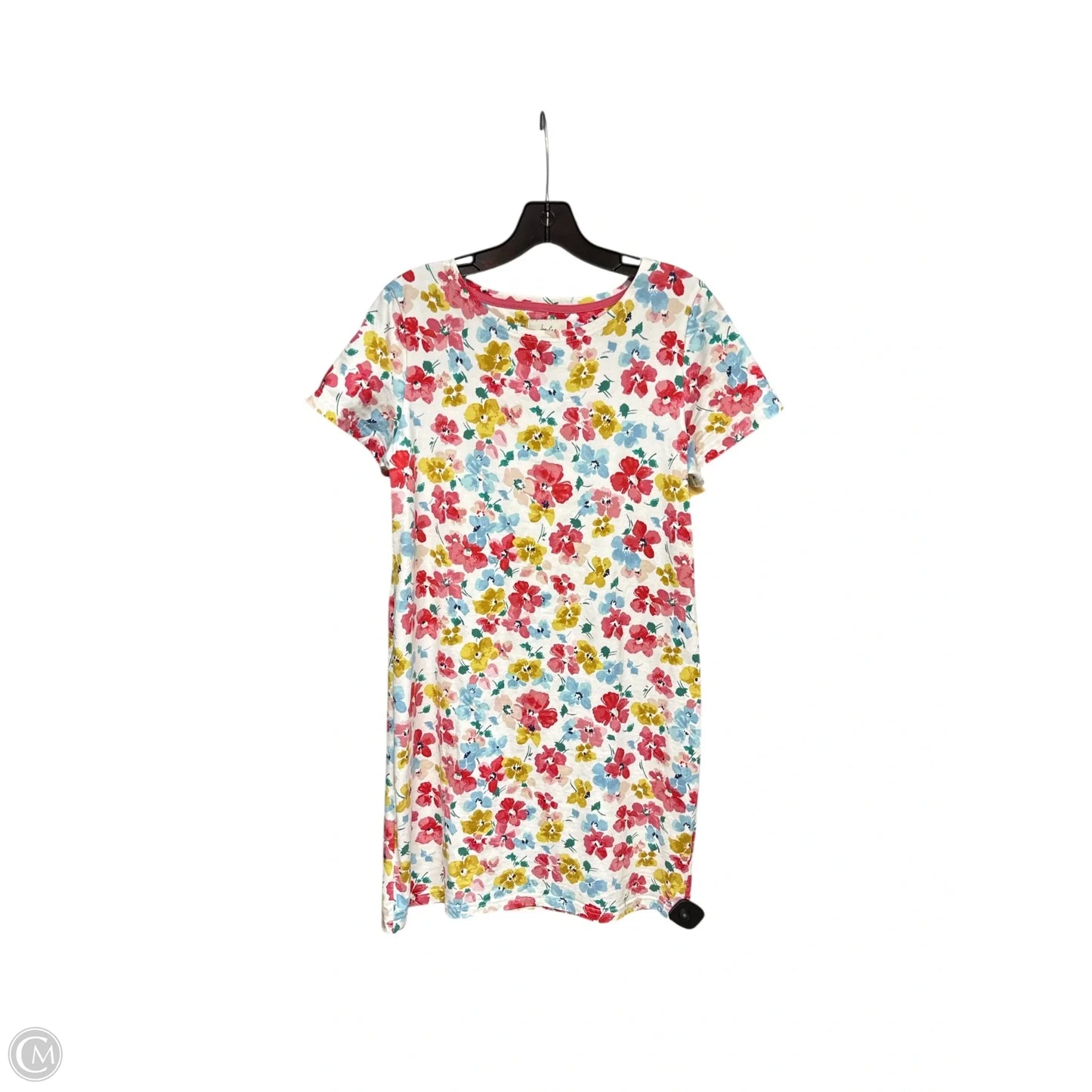 Dress Casual Midi By Joules In Floral Print, Size: 10