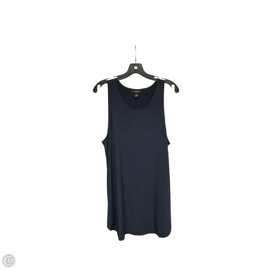 Top Sleeveless By Alfani In Navy, Size: Xl
