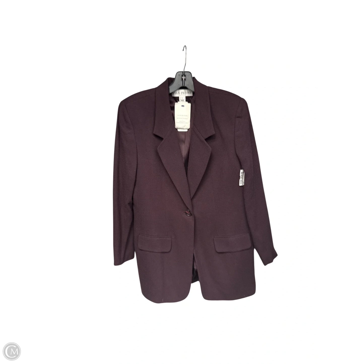 Blazer By Evan-picone In Purple, Size: 12