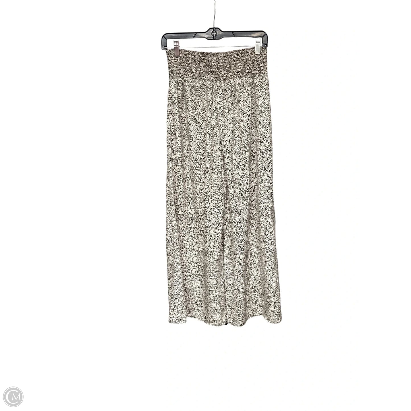 Pants Wide Leg By Sienna Sky In Black & Cream, Size: L