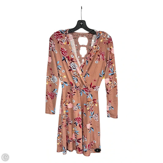 Dress Casual Midi By Candies In Floral Print, Size: M