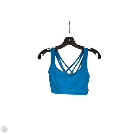 Athletic Bra By Lululemon In Blue, Size: Xs