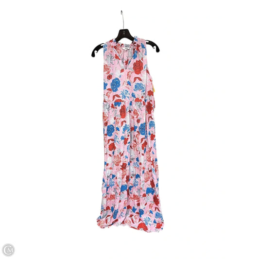 Dress Casual Maxi By Bb Dakota In Blue & Pink, Size: S