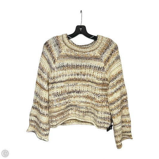 Sweater By Universal Thread In Striped Pattern, Size: M