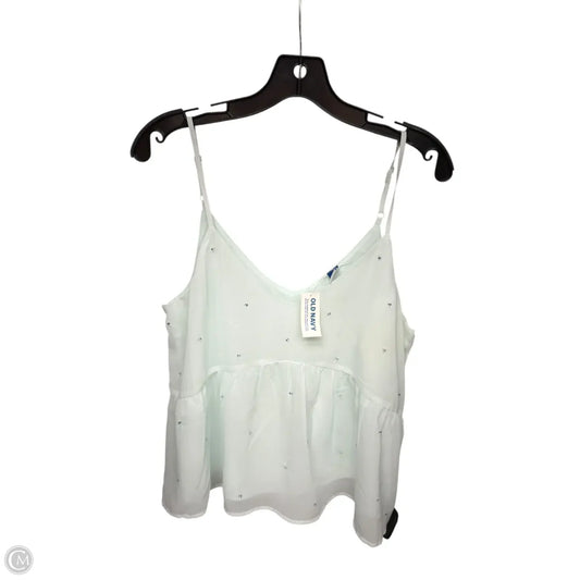 Top Sleeveless By Old Navy In Aqua, Size: M