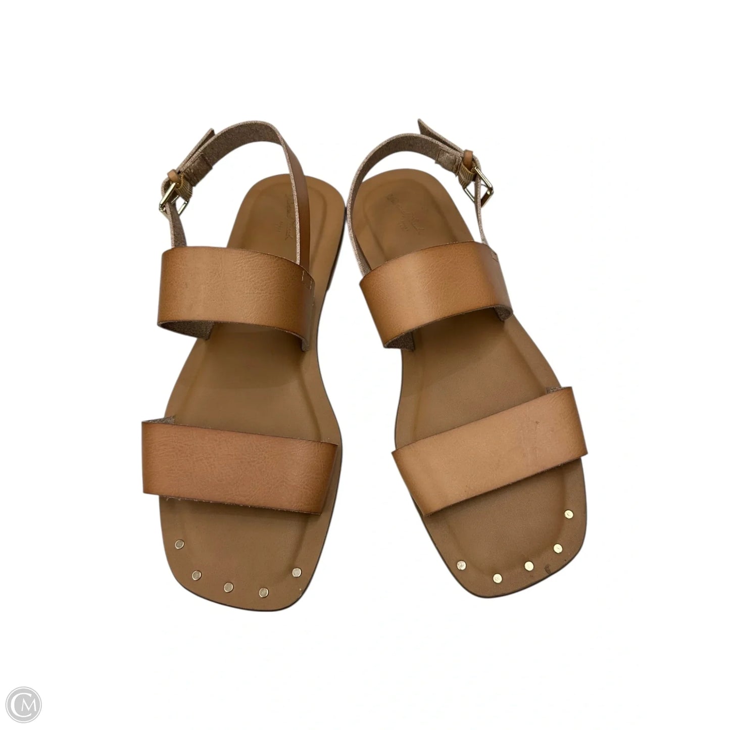 Sandals Flats By Universal Thread In Tan, Size: 11