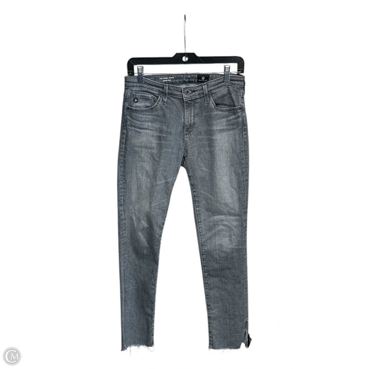 Jeans Skinny By Adriano Goldschmied In Grey, Size: 4